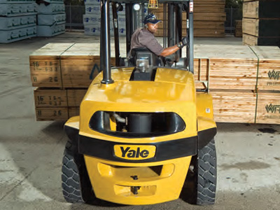 Yale outdoor forklift