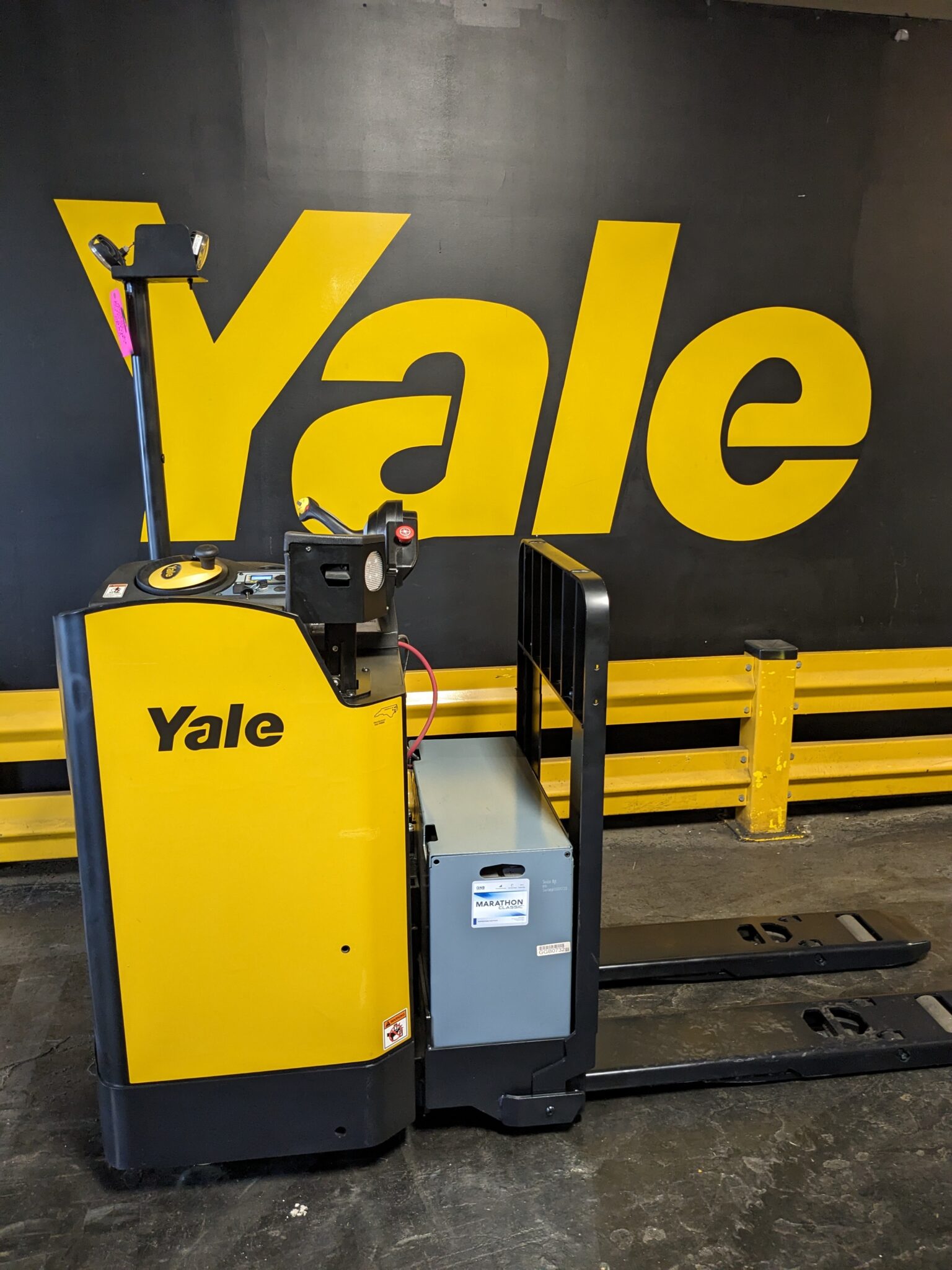 Yale MPR080L Enclosed End Rider Pallet Jack