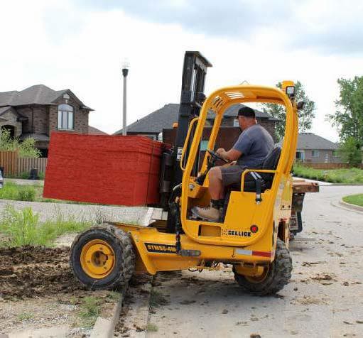 Sellick STM Forklift Maneuvering Curb