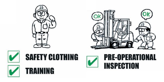 forklift safety tip