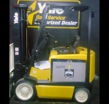 Yale 4 Wheel Electric 5000lb Sit Down Forklift