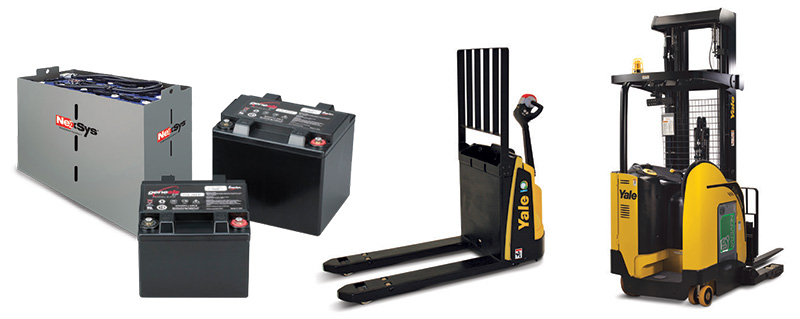 Electric Forklift Batteries & Equipment