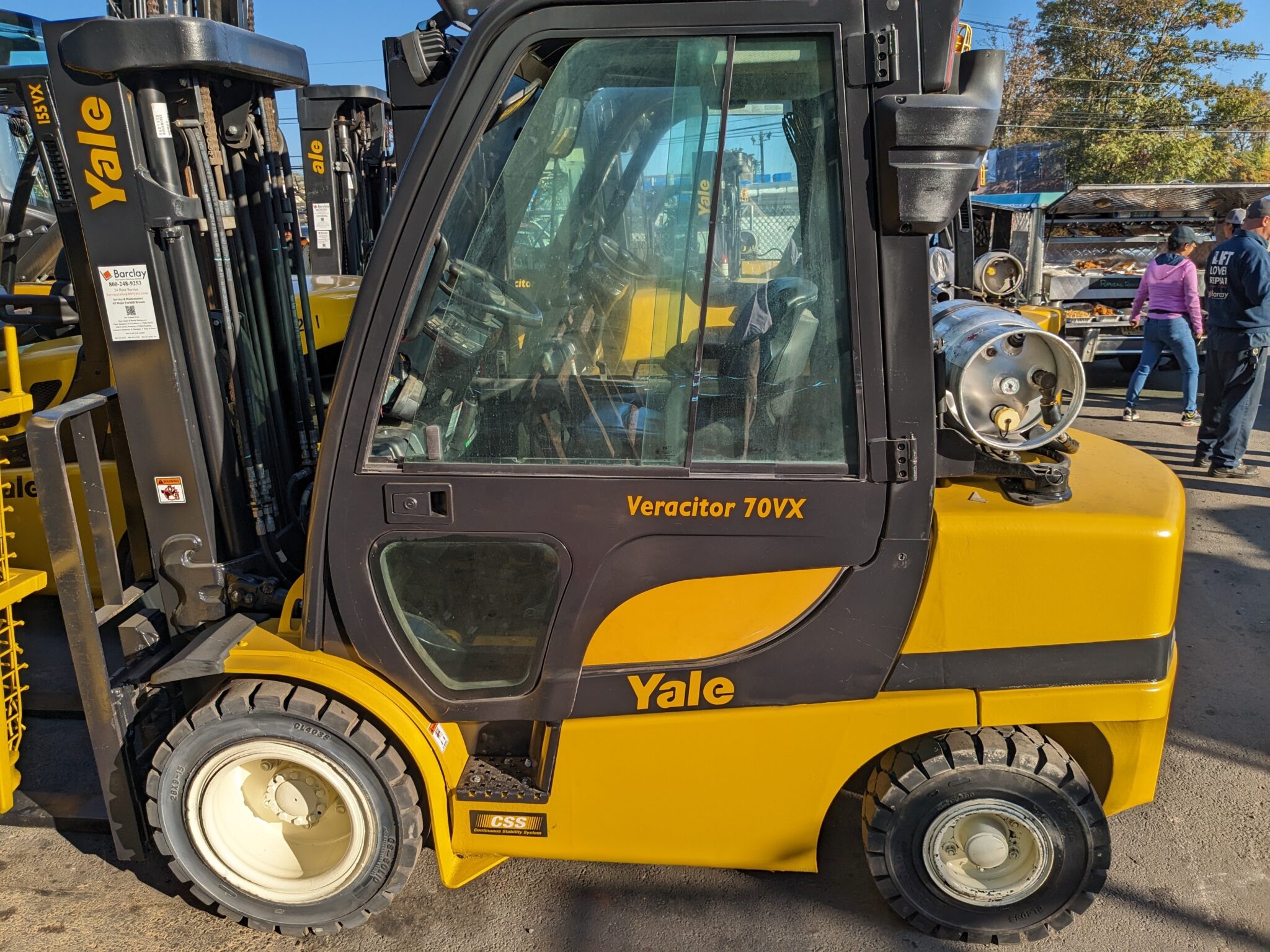 Yale GLP070VXNDAE087/ 181 W/CAB