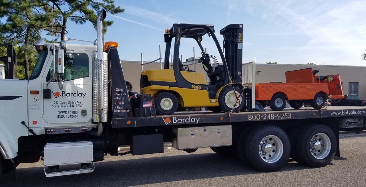 Barclay flatbed truck