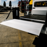 Burden carrier with liftgate